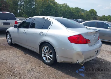 2009 Infiniti G37 Journey from USA, damaged, VIN JNKCV61E99M307098